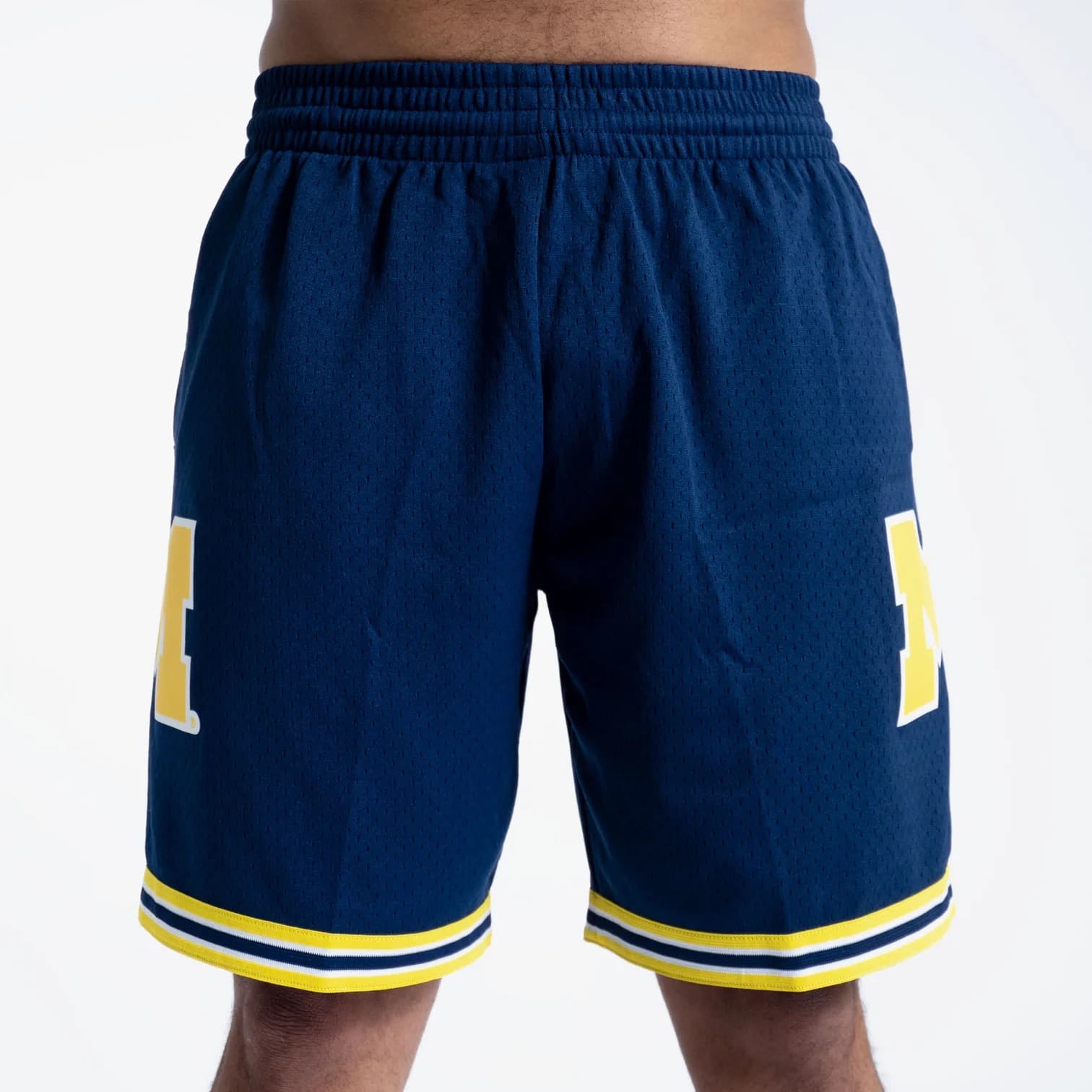 Спортивные шорты Mitchell & Ness Michigan Wolverines Hardwood Classics Throwback Swingman NCAA Shorts