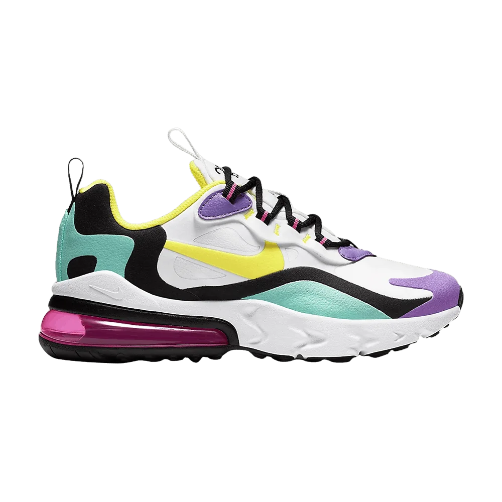 Krossovki-Nike-Air-Max-270-React-GS-Bright-Violet