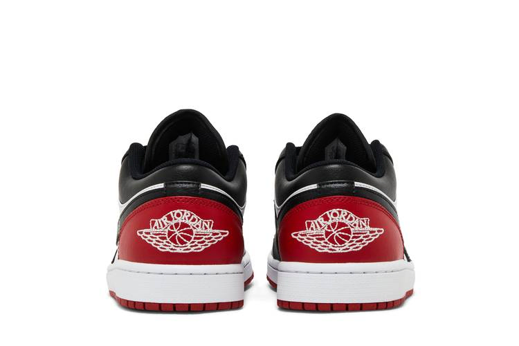Кроссовки Air Jordan 1 Low 'Bred Toe 2.0'
