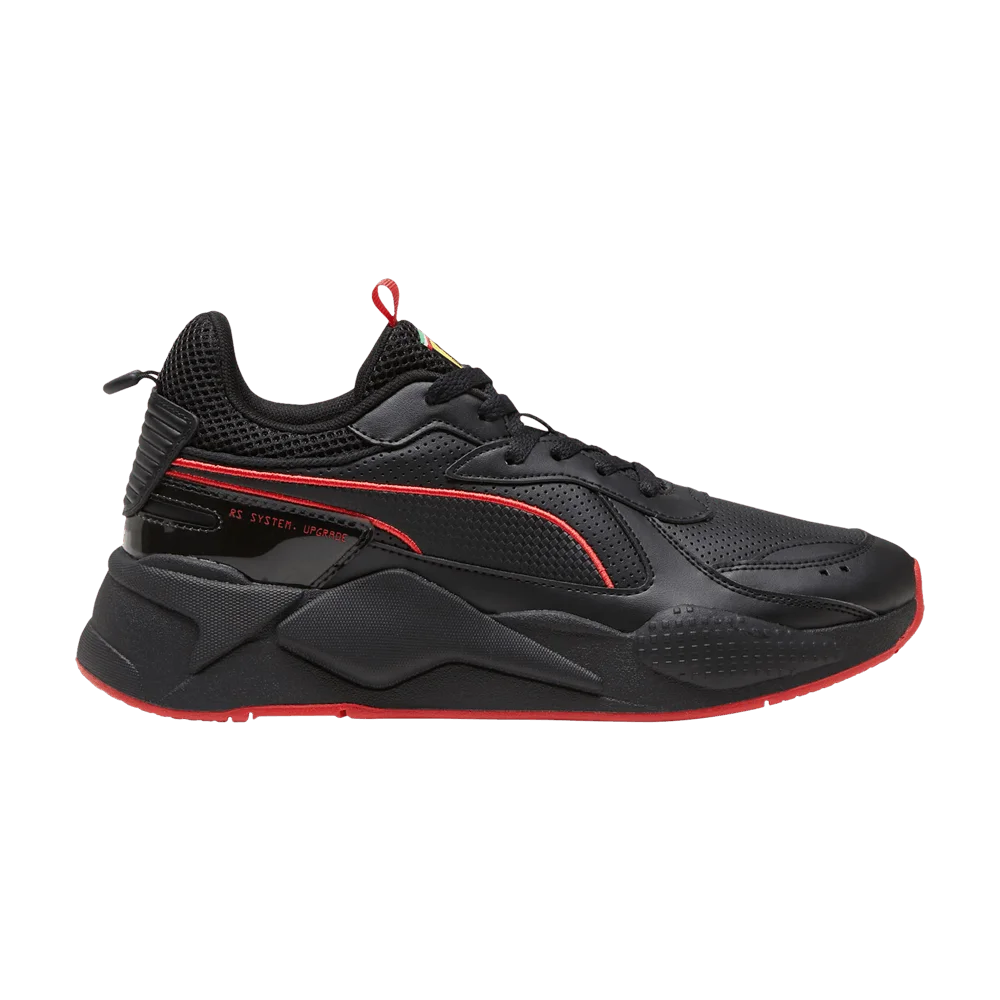 Кроссовки Scuderia Ferrari x Puma RS-X 'Black Rosso Corsa'