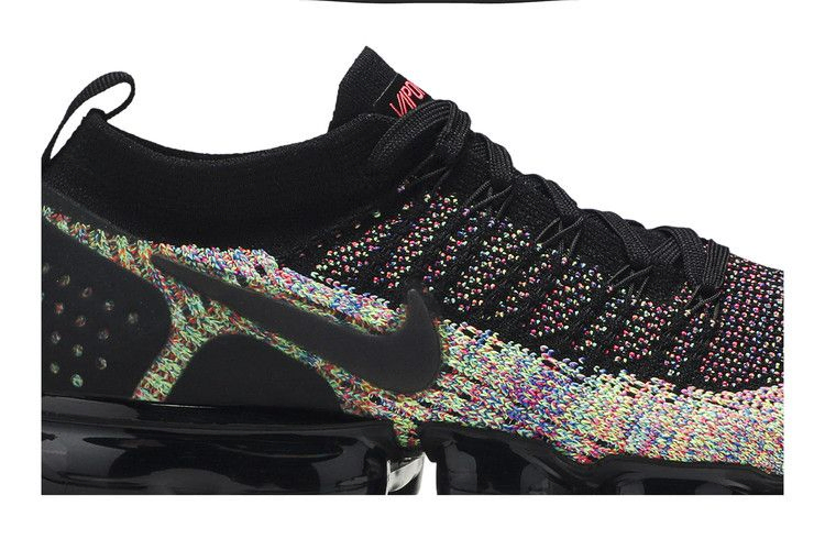 Кроссовки Nike Air VaporMax Flyknit 2 'Black Multi-Color'