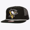Mitchell-Ness-Black-Pittsburgh-Penguins-Roper-Trucker-Adjustable-Hat-100x100
