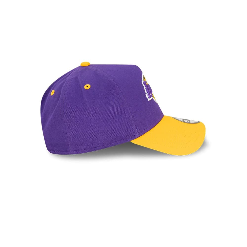Бейсболка New Era Los Angeles Lakers Two Tone 9-FORTY A-Frame NBA Snapback Hat