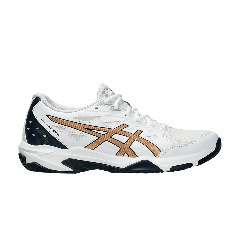 Krossovki-Asics-Wmns-Gel-Rocket-11-White-Pure-Gold