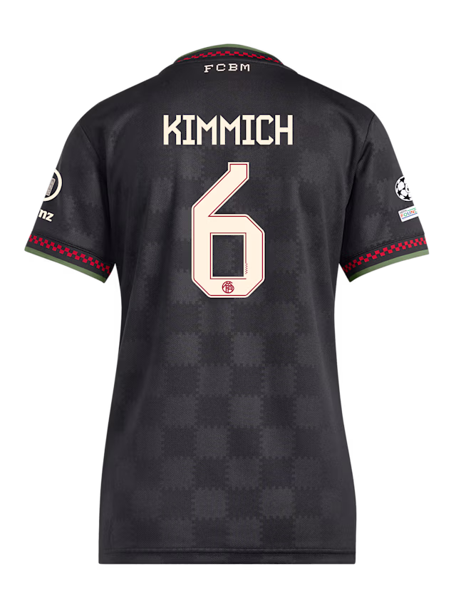 Женское футбольное джерси FC Bayern Munich Champions League Jersey 25-26 KIMMICH 6