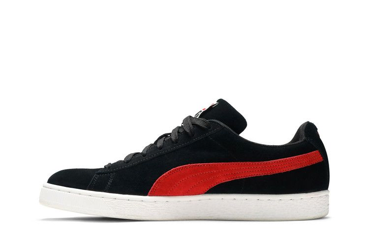 Кроссовки Puma Suede Classic 'Black Ribbon Red'