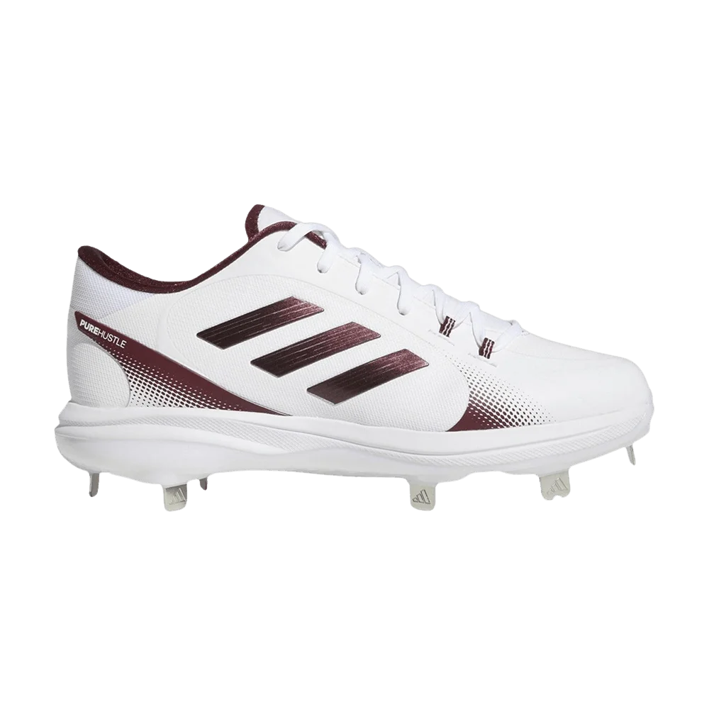 Krossovki-Adidas-Wmns-PureHustle-2-White-Team-Maroon