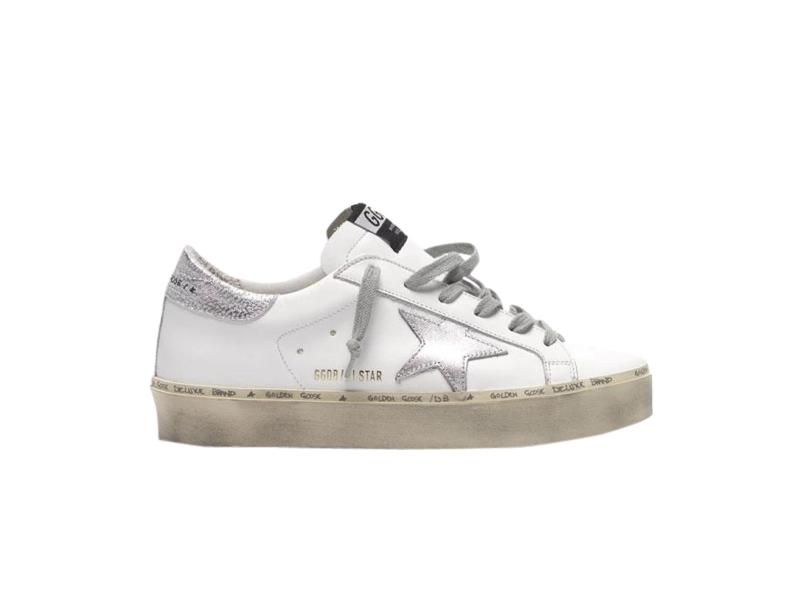 Кроссовки Golden Goose Wmns Hi Star White Silver