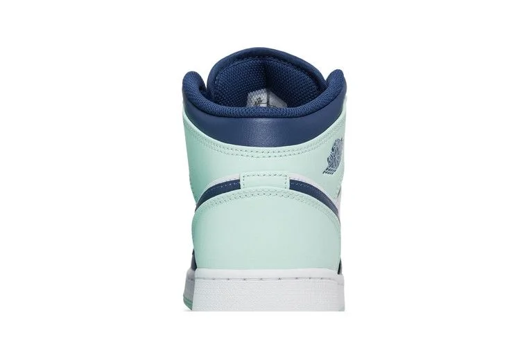 Кроссовки Air Jordan 1 Mid GS 'Blue Mint'