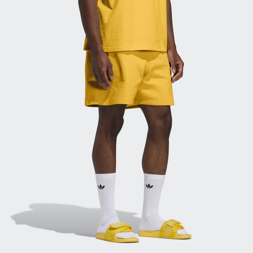 Спортивные шорты adidas Pharrell Williams Basics Sweat Shorts Bold Gold