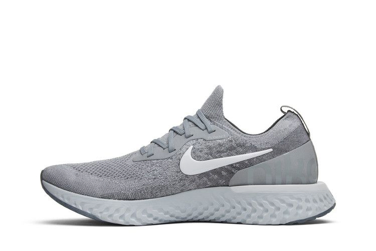 Кроссовки Nike Epic React Flyknit 'Wolf Grey'