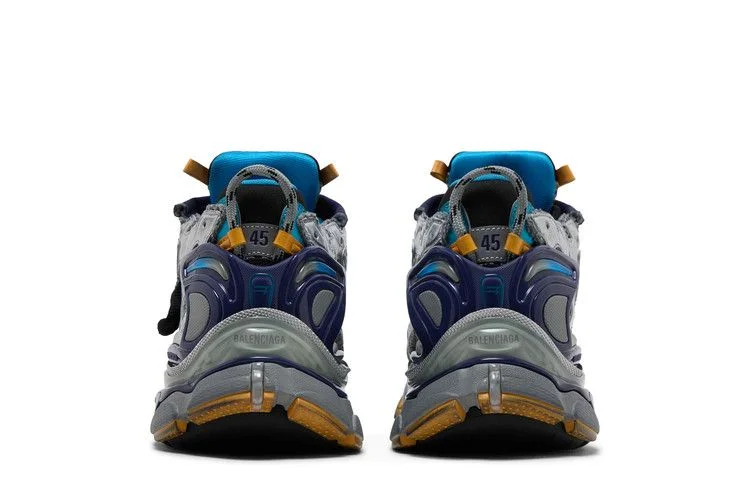 Кроссовки Balenciaga Runner Sneaker 'Grey Orange Aqua'
