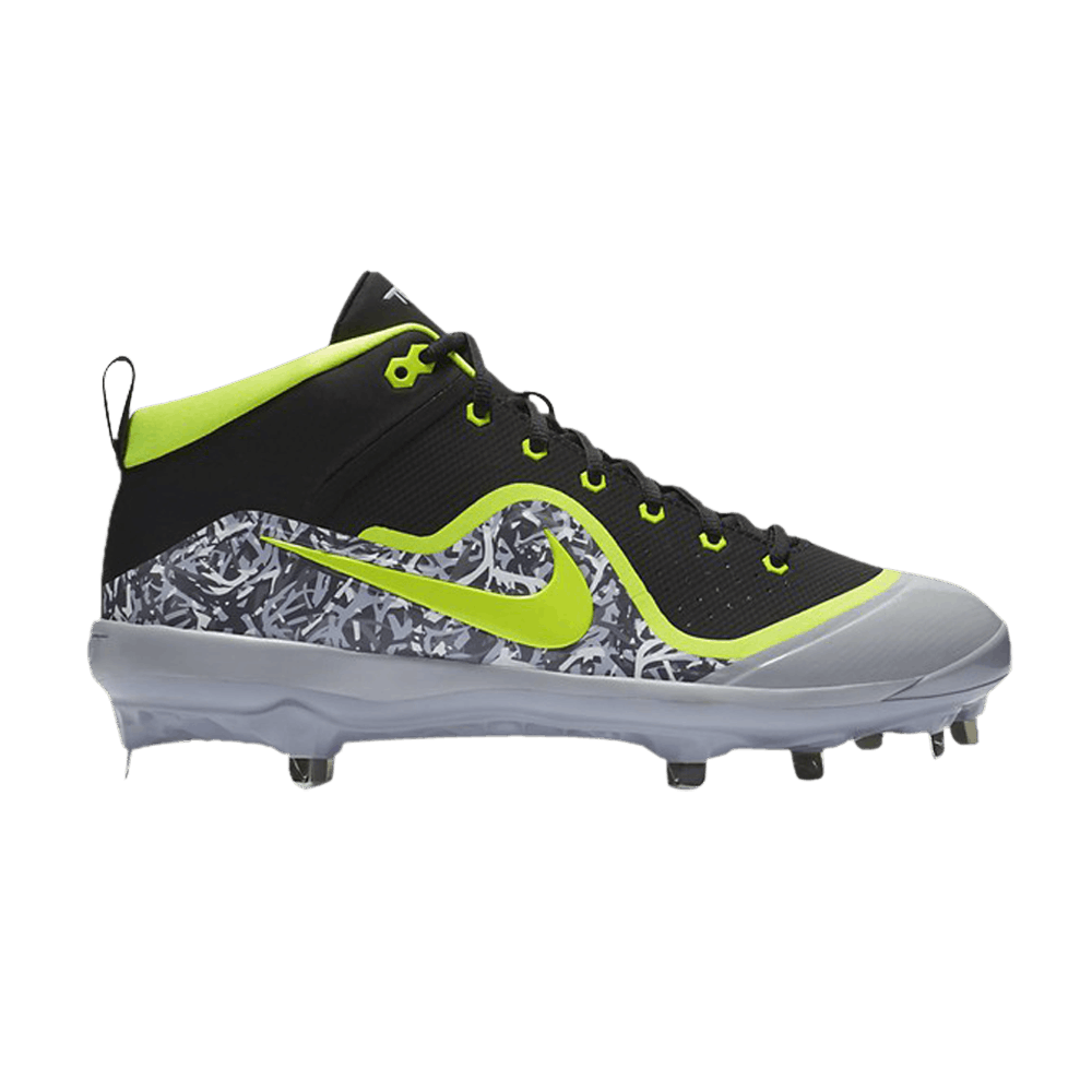 Кроссовки Nike Force Air Trout 4 Pro 'Black Grey Volt'