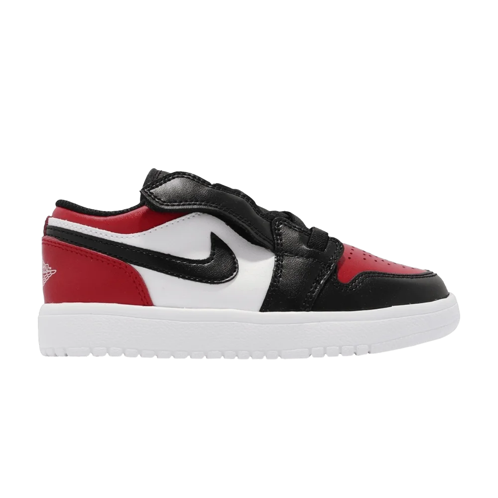 Krossovki-Air-Jordan-1-Low-ALT-PS-Bred-Toe