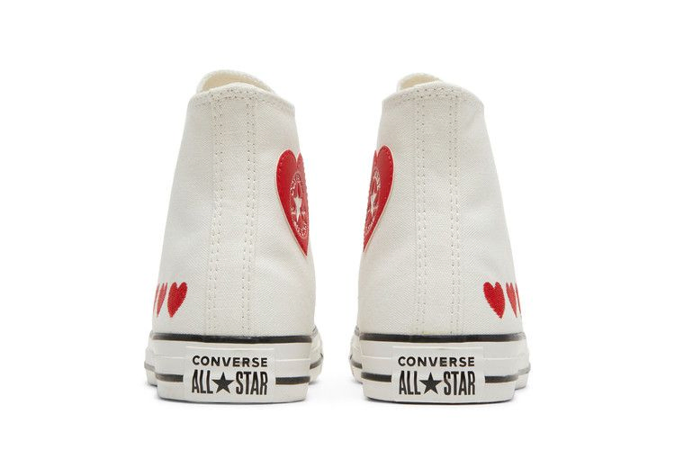 Кроссовки Converse Chuck Taylor All Star High GS 'Embroidered Hearts'