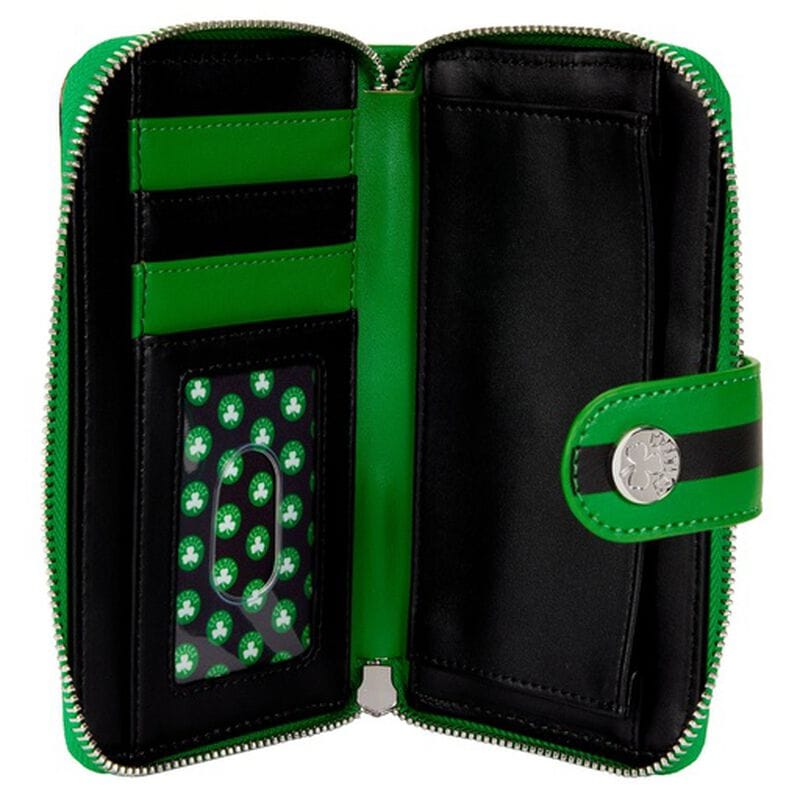 Кошелёк NBA Boston Celtics Logo Zip Around Wallet