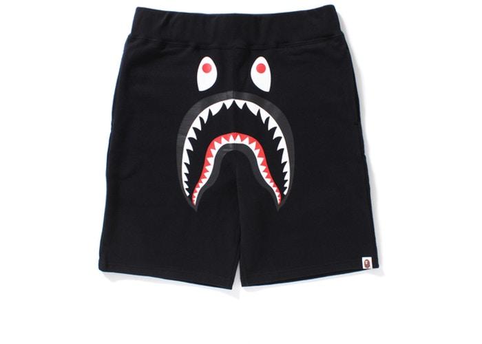 Спортивные шорты BAPE Shark Sweat Shorts Black