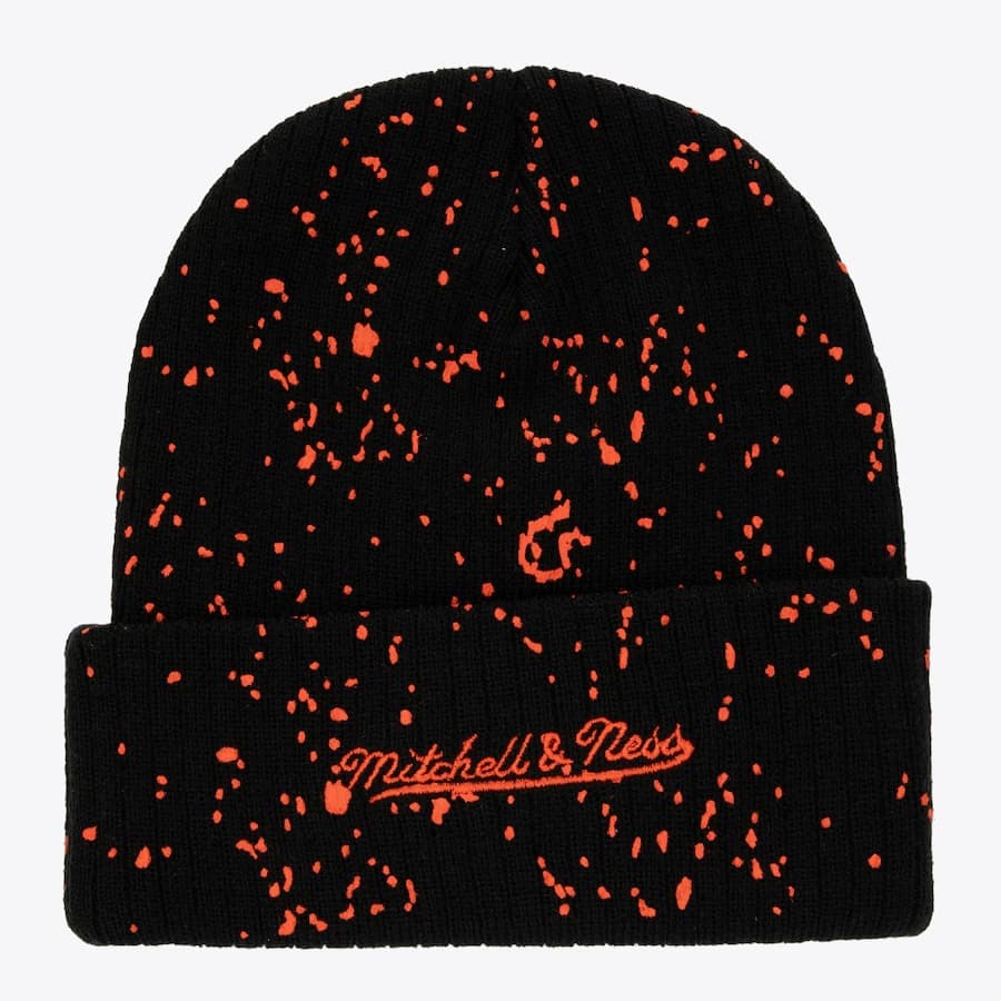 Шапка Mitchell & Ness Black New York Islanders Nep Cuffed Knit Hat