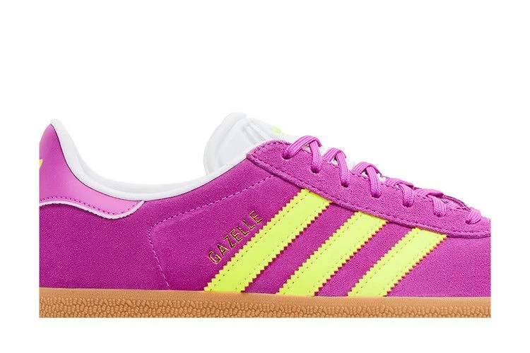 Кроссовки adidas Wmns Gazelle 'Purple Burst Solar Yellow'