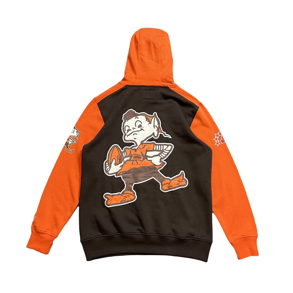 Худи Starter NFL Browns Black Orange Hoodie