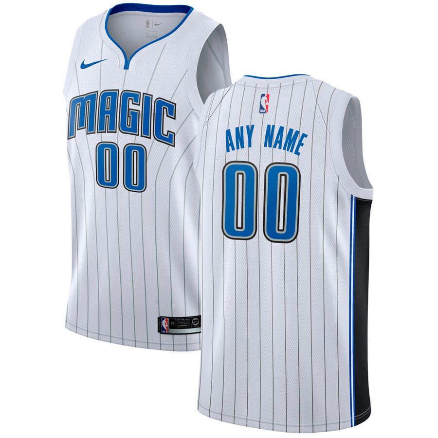 Баскетбольная джерси 2019-20 Orlando Magic Custom Swingman White Association Edition