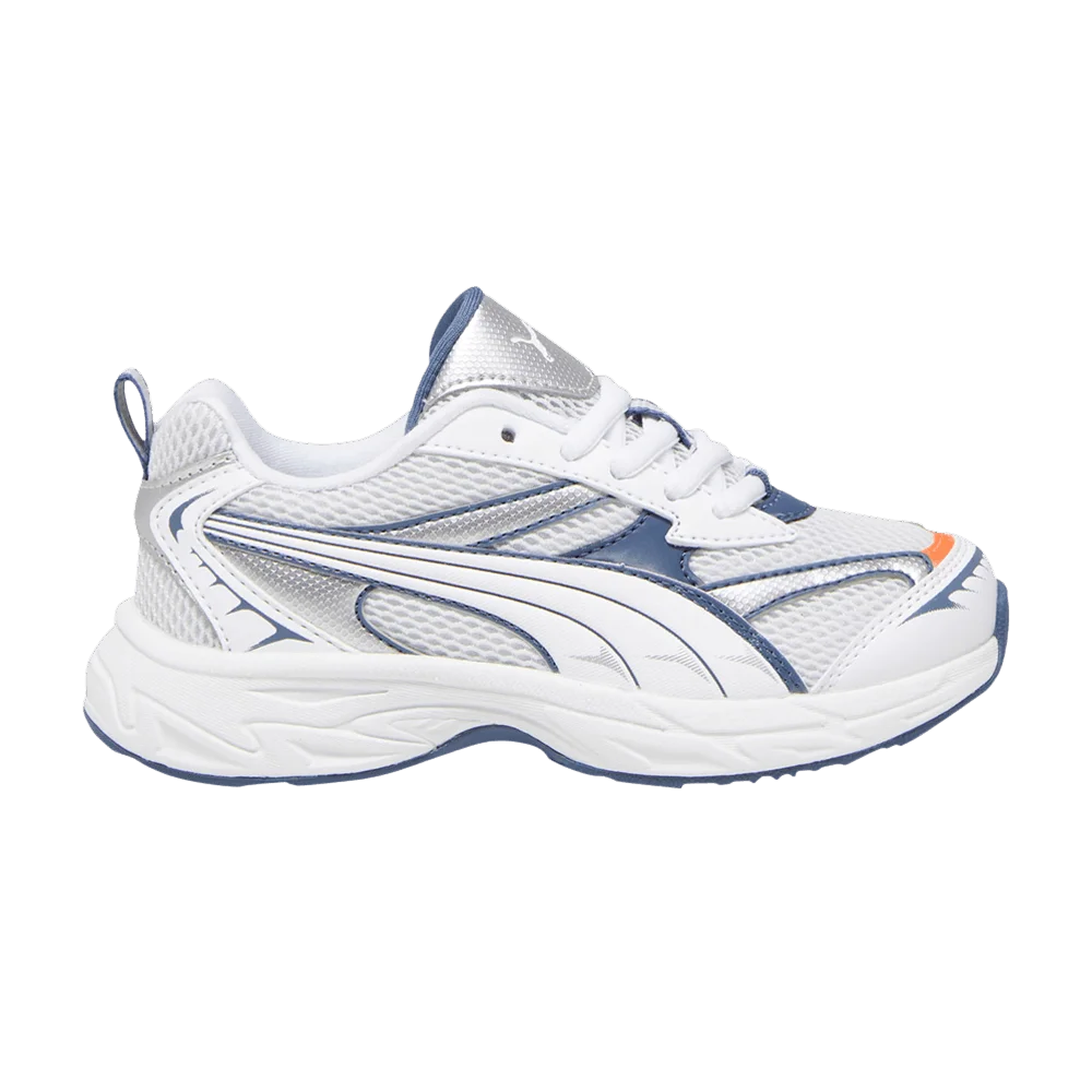 Кроссовки Puma Morphic Little Kid 'Feather Grey Inky Blue'