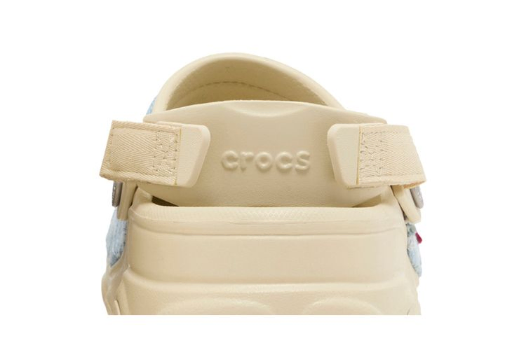Сабо Levi's x Crocs Classic All-Terrain Clog 'Sashiko - Bone Blue'