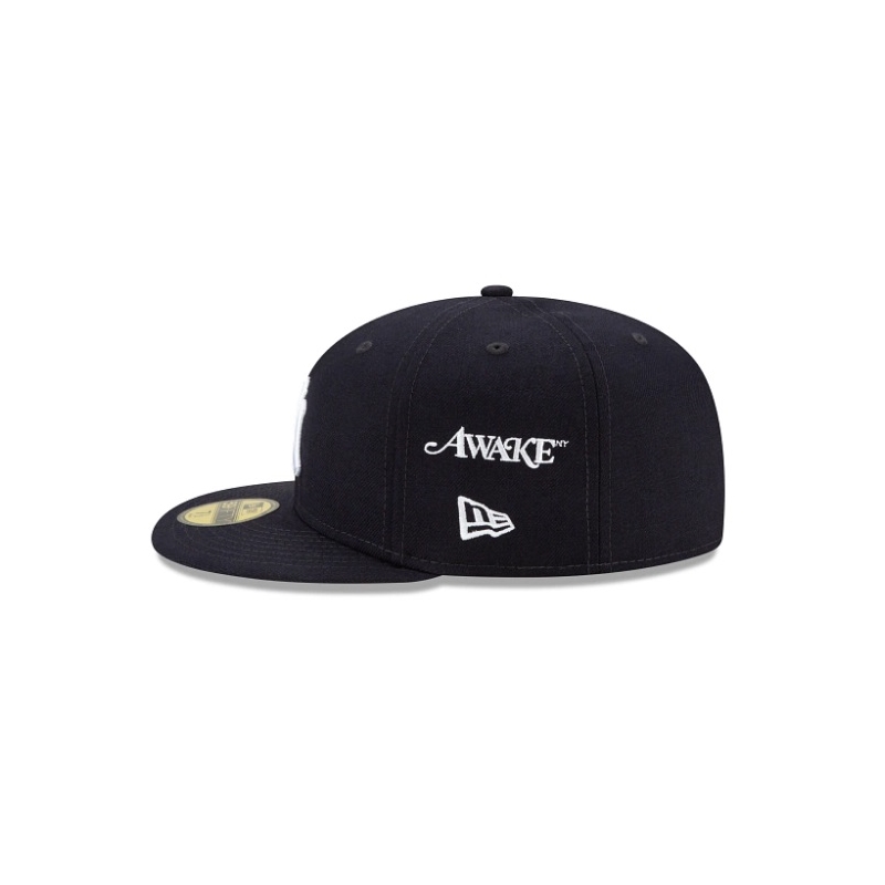 Кепка Awake Subway Series New York Yankees New Era Fitted Cap Navy