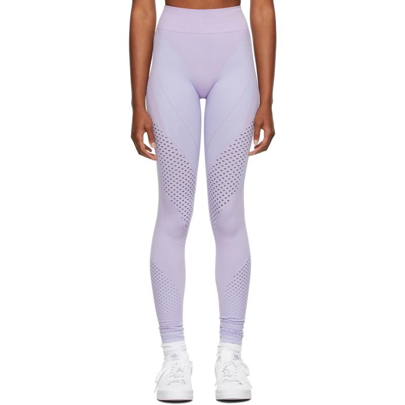 Тайтсы adidas Ivy Park Knit Tights Dust Purple/Purple Glow
