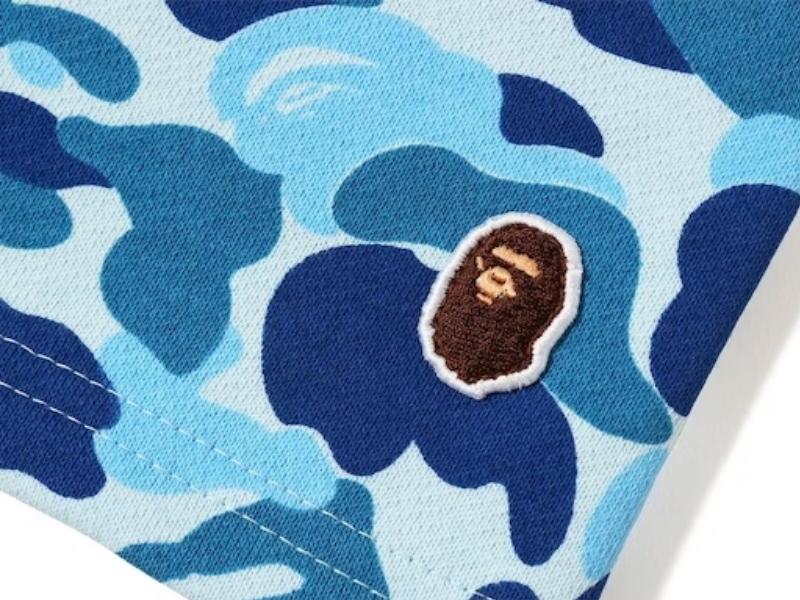 Спортивные шорты BAPE ABC One Point Sweat Shorts Blue