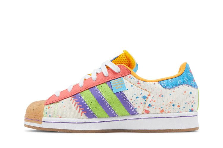 Кроссовки S.E.E.D x adidas Wmns Superstar G20 CM 201 'Paint Splattered'