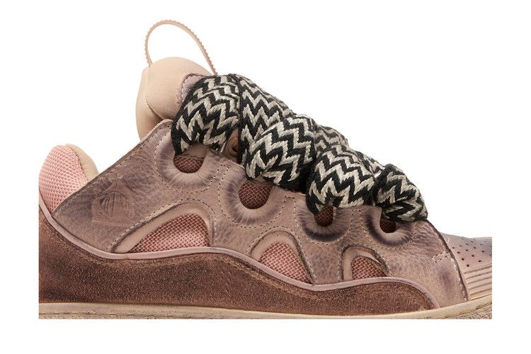Кроссовки Lanvin Wmns Curb Sneakers 'Distressed - Pink'