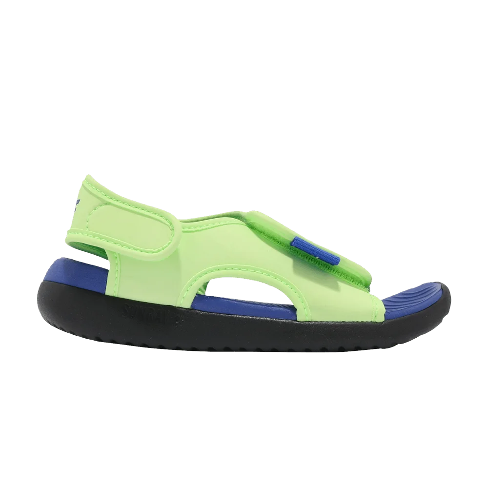 Krossovki-Nike-Sunray-Adjust-5-V2-GS-Ghost-Green-Hyper-Blue