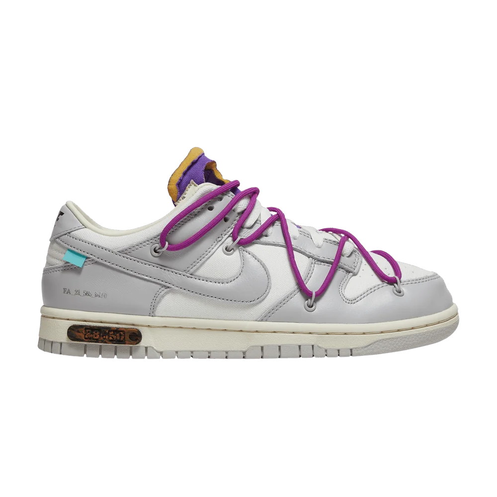 Krossovki-Off-White-x-Nike-Dunk-Low-Lot-28-of-50