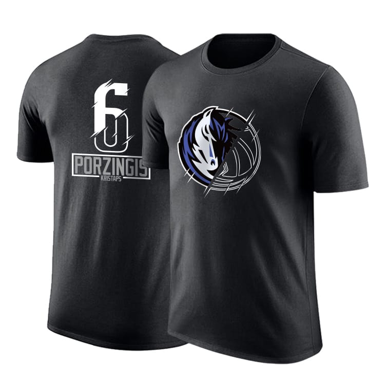 Футболка DPOY Dallas Mavericks Kristaps Porzingis Logo T-shirt