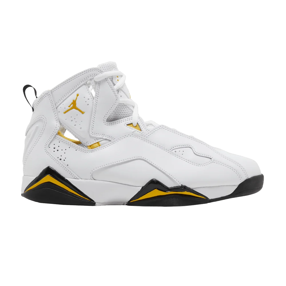 Krossovki-Air-Jordan-True-Flight-White-Yellow-Ochre