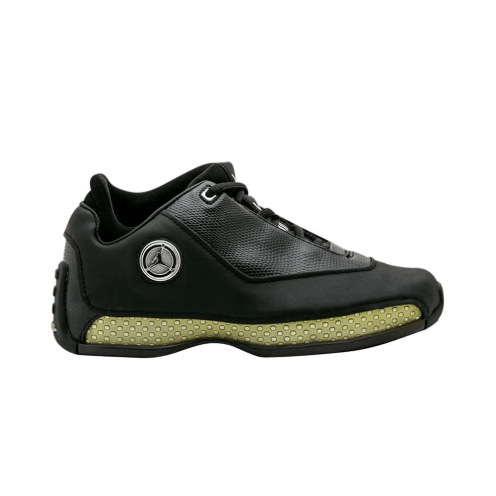 Кроссовки Air Jordan 18 OG Low GS 'Black Chrome'