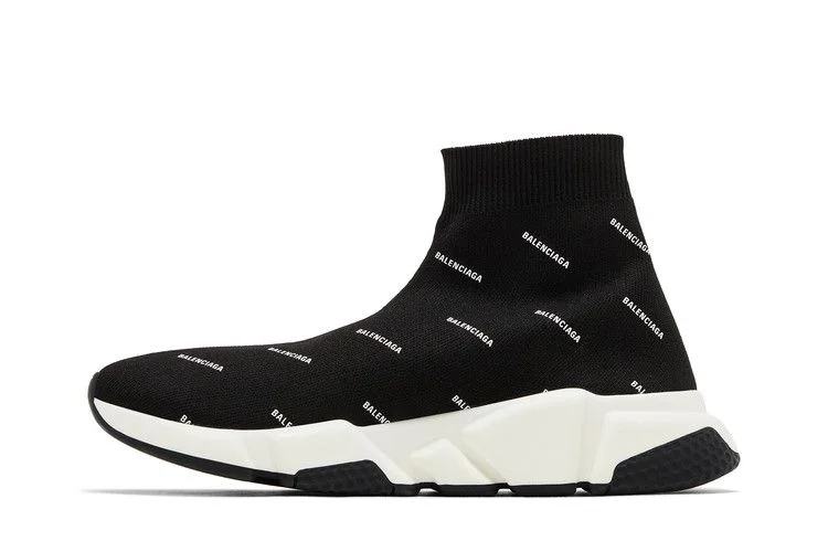 Кроссовки Balenciaga Wmns Speed Trainer 'Black White'