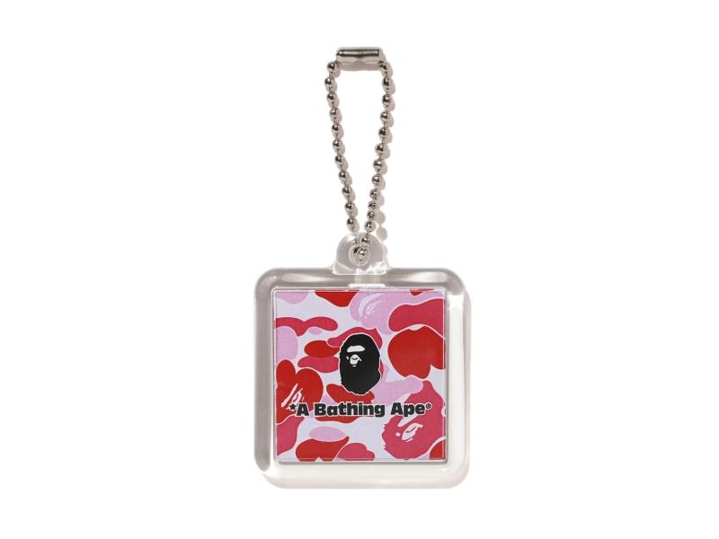 BAPE-ABC-Keychain-Pink