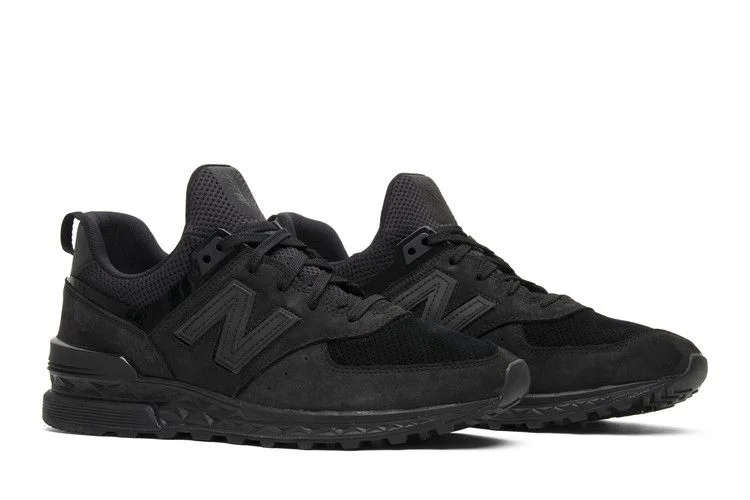 Krossovki-Ronnie-Fieg-x-Dover-Street-Market-x-New-Balance-574-Sport-Triple-Black-Special-Box-7