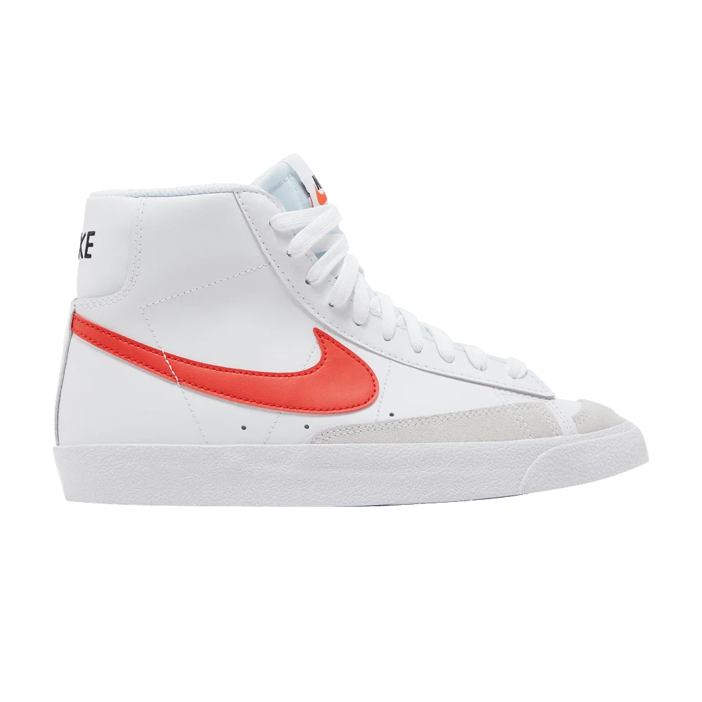 Krossovki-Nike-Blazer-Mid-77-GS-White-Red-Blue