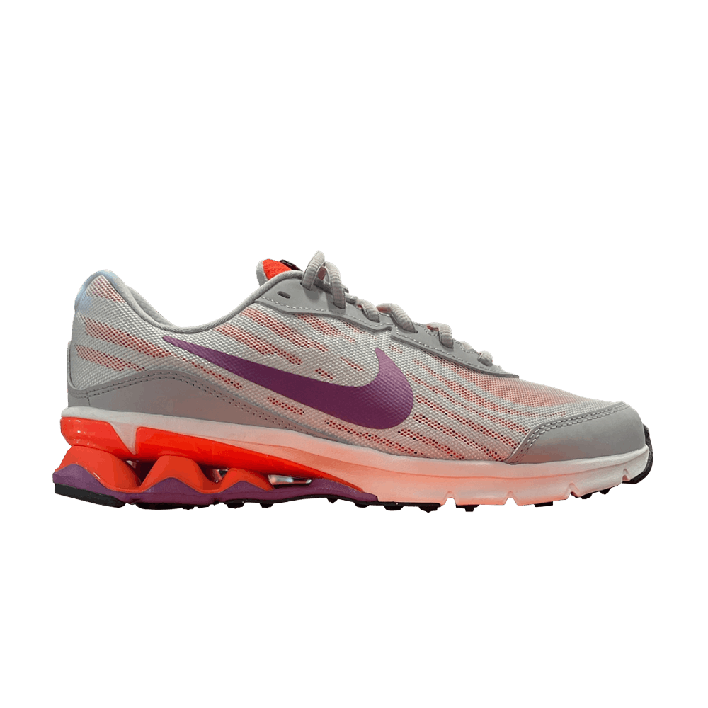 Кроссовки Nike Wmns Reax Run 9 'Wolf Grey Violet Shade Crimson'