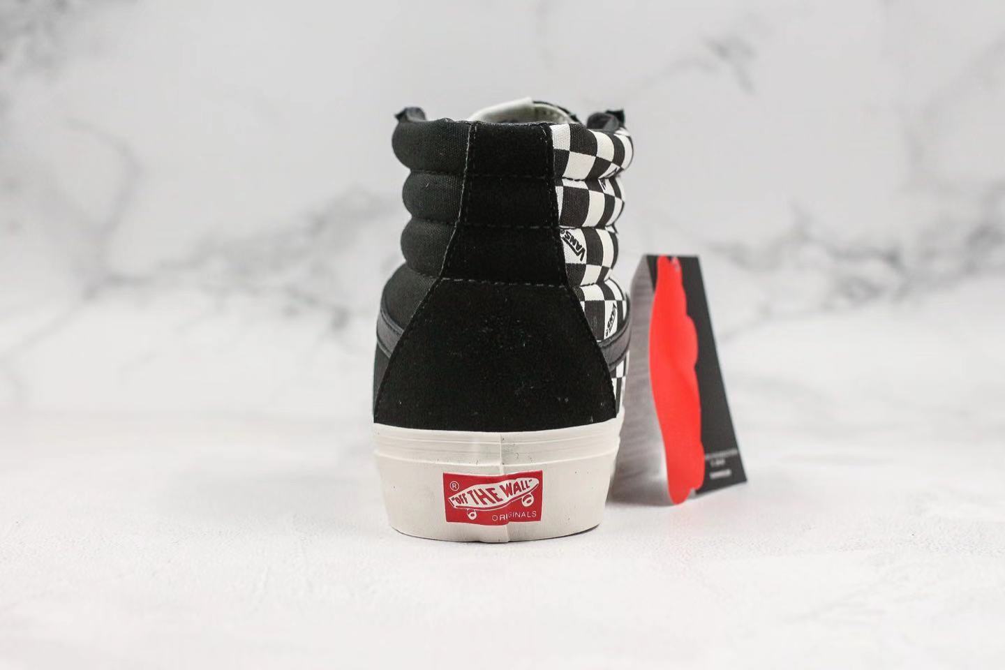 Кроссовки Vans OG Style 138 LX Black Checkerboard