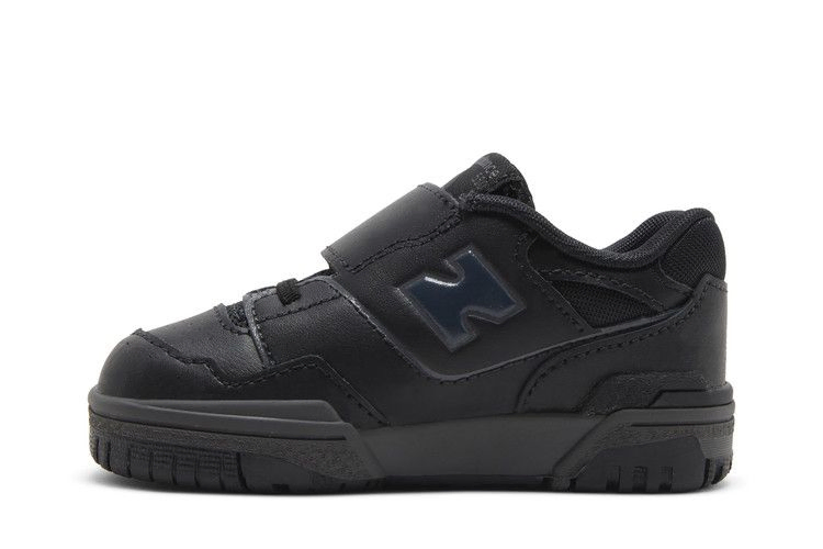 Кроссовки New Balance 550 Bungee Lace Toddler 'Triple Black'