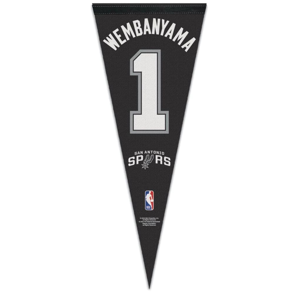 Вымпел Victor Wembanyama San Antonio Spurs NBA Premium Pennant