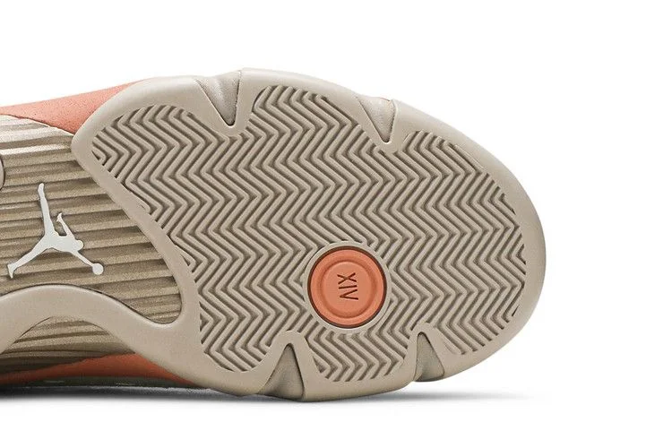 Кроссовки CLOT x Air Jordan 14 Retro Low 'Terracotta'