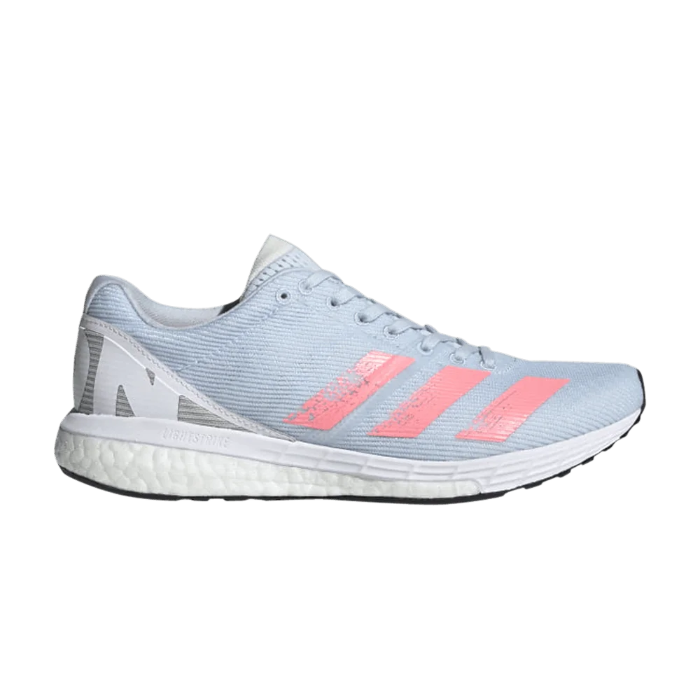 Krossovki-Adidas-Wmns-Adizero-Boston-8-Sky-Tint-Flash-Red