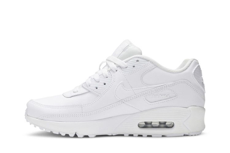Кроссовки Nike Air Max 90 Leather GS 'White'