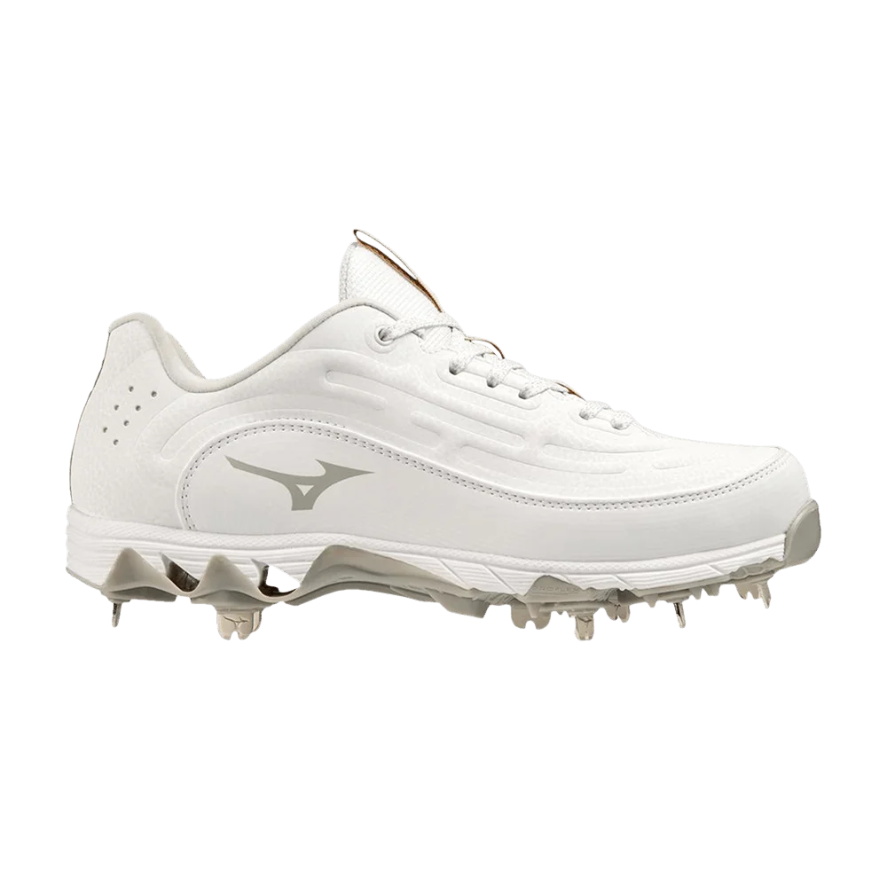 Кроссовки Mizuno Wmns 9-Spike 8 Low 'White Grey'