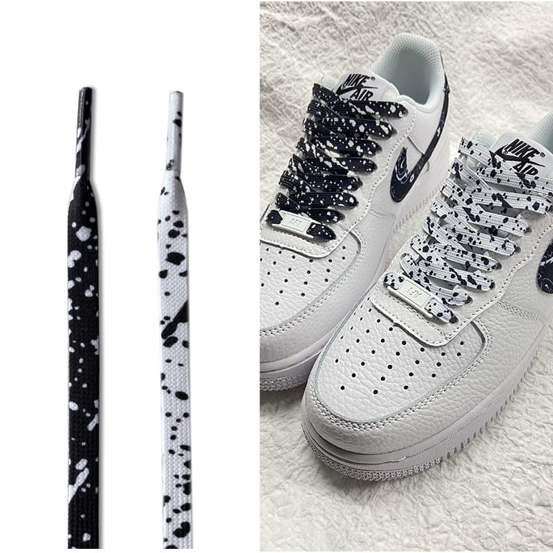 Шнурки Gorilla Guard Nike Air Force 1 Ink BW Laces